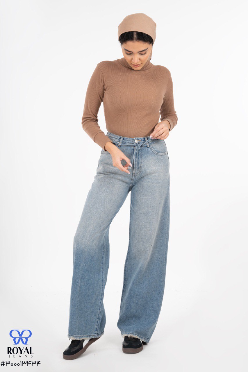 شلوار جین ریلکس فیت royal jacpot belt 300013434